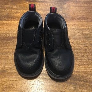 Black TOMS dress shoes